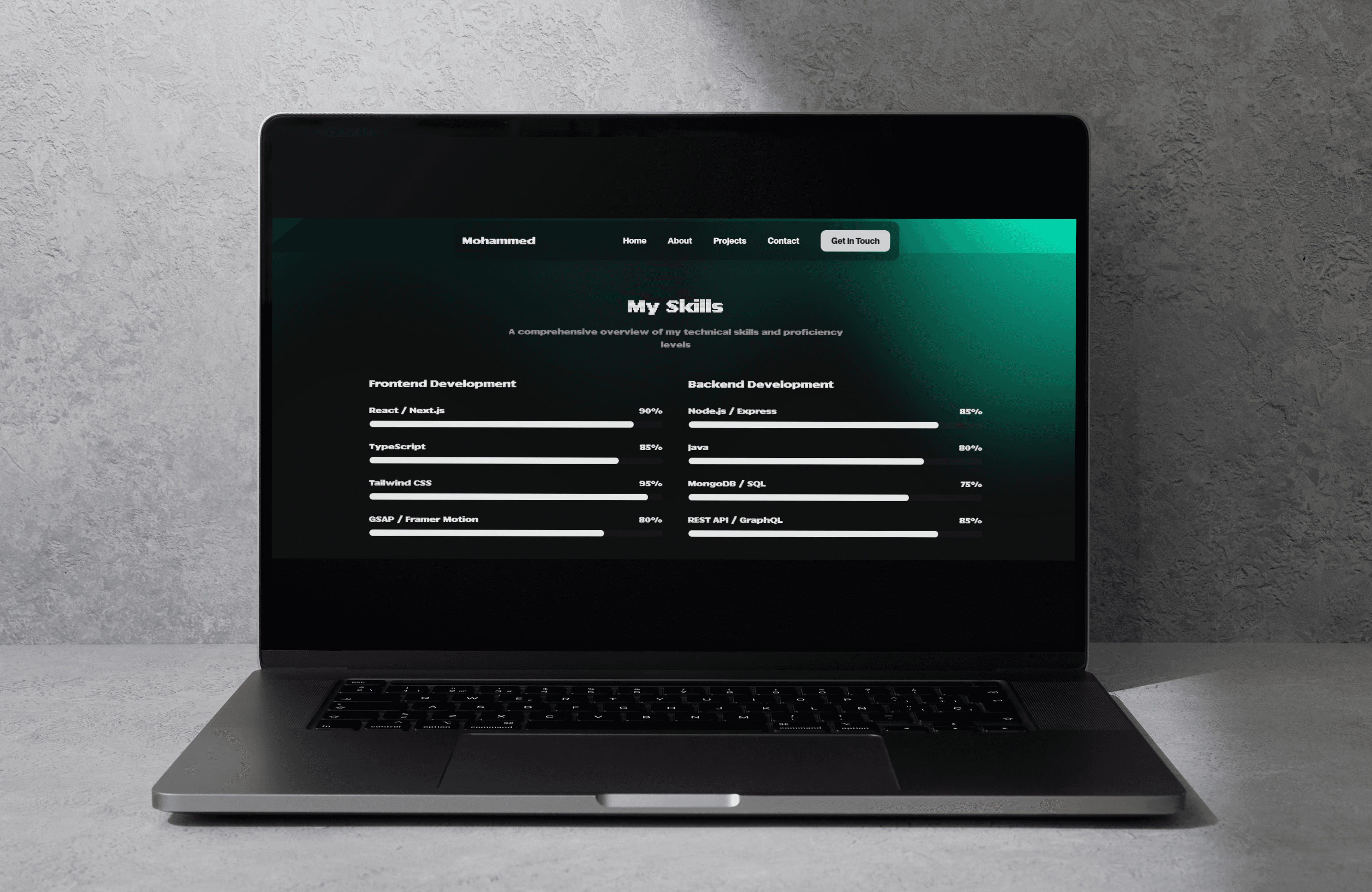 Portfolio Website image 2